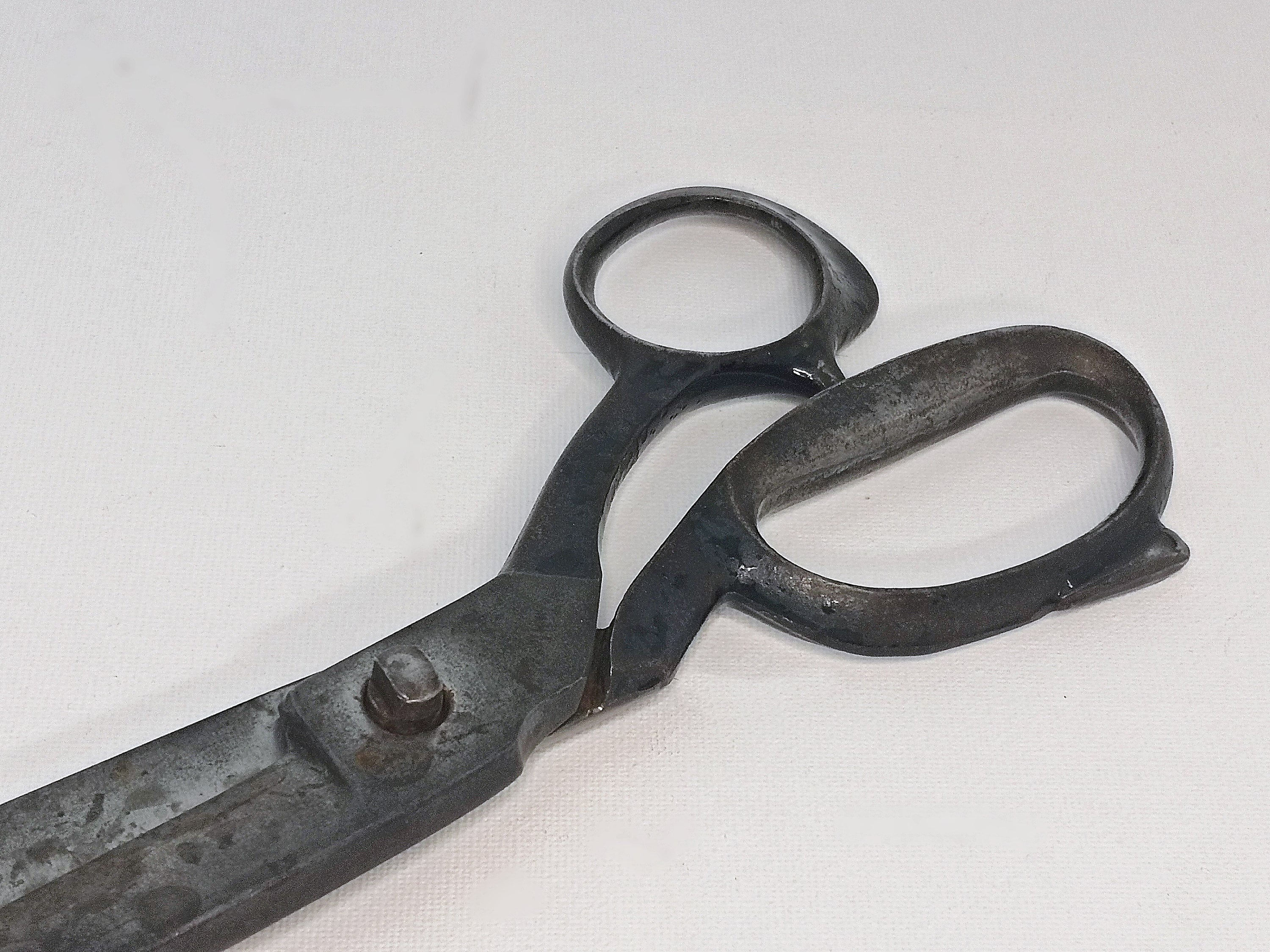 Antique German Scissors Shears Steel Heavy Steel XXL Etsy