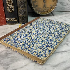 altes kleines Poesiealbum / Poesie Album 1950er Jahre / Brocante style / shabby chic