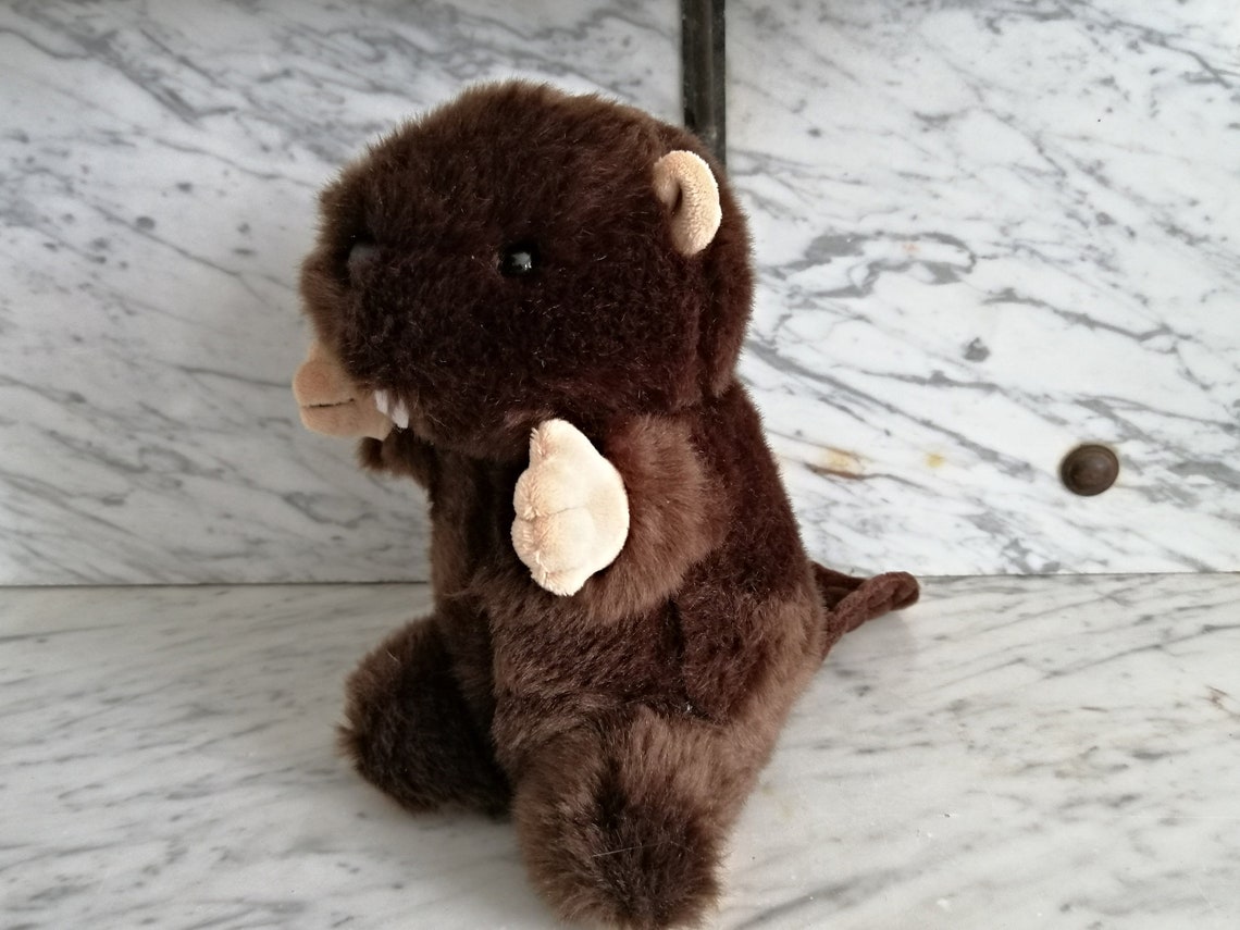 Small beaver / plush toy / giveaway / cuddly toy / toy / | Etsy