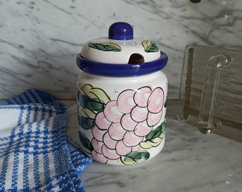 Jam pot / jam pot / jam pot / ceramic pot / jam jar / storage jars / storage jar