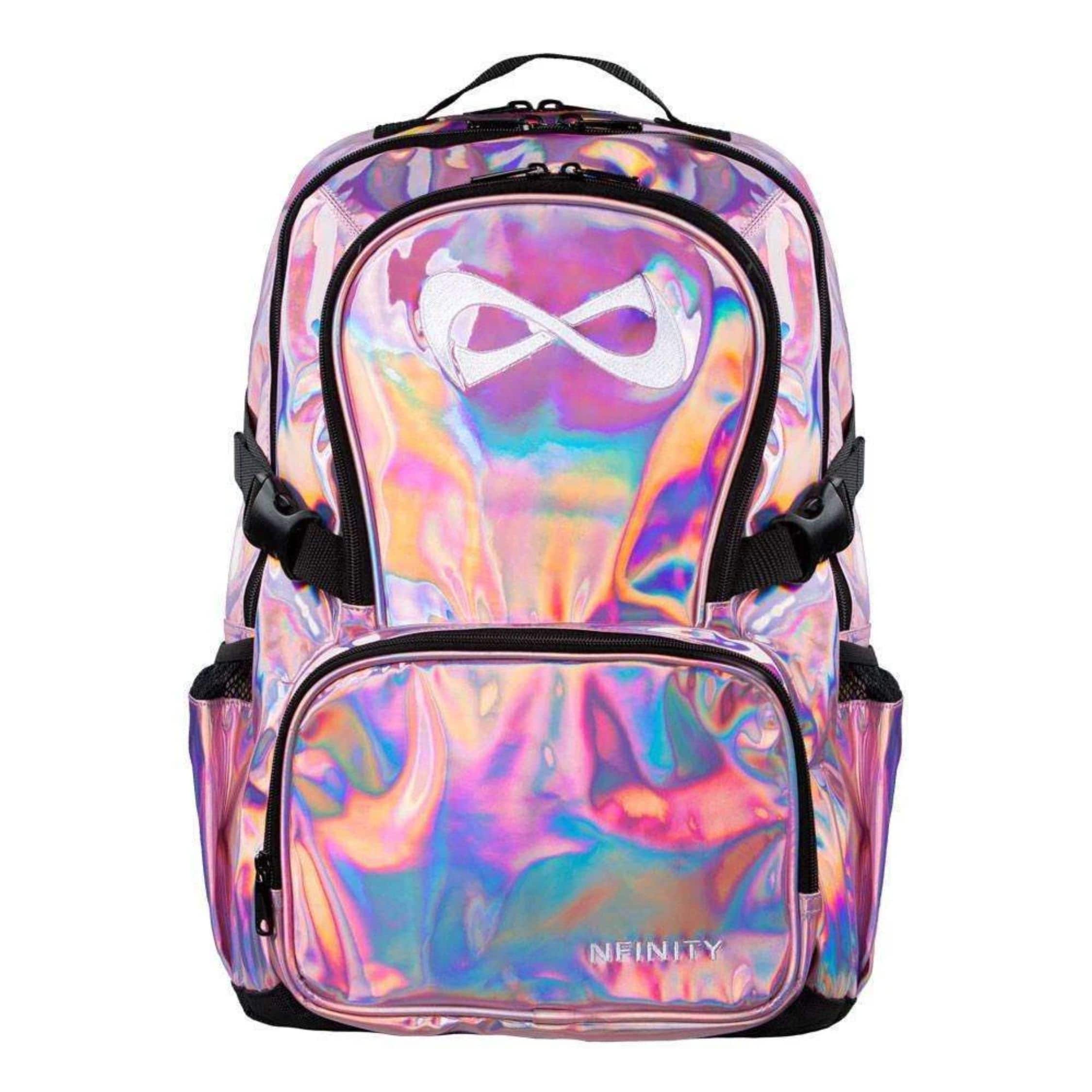00 NEW Just In Nfinity Pink Disco Holographic Backpack Etsy