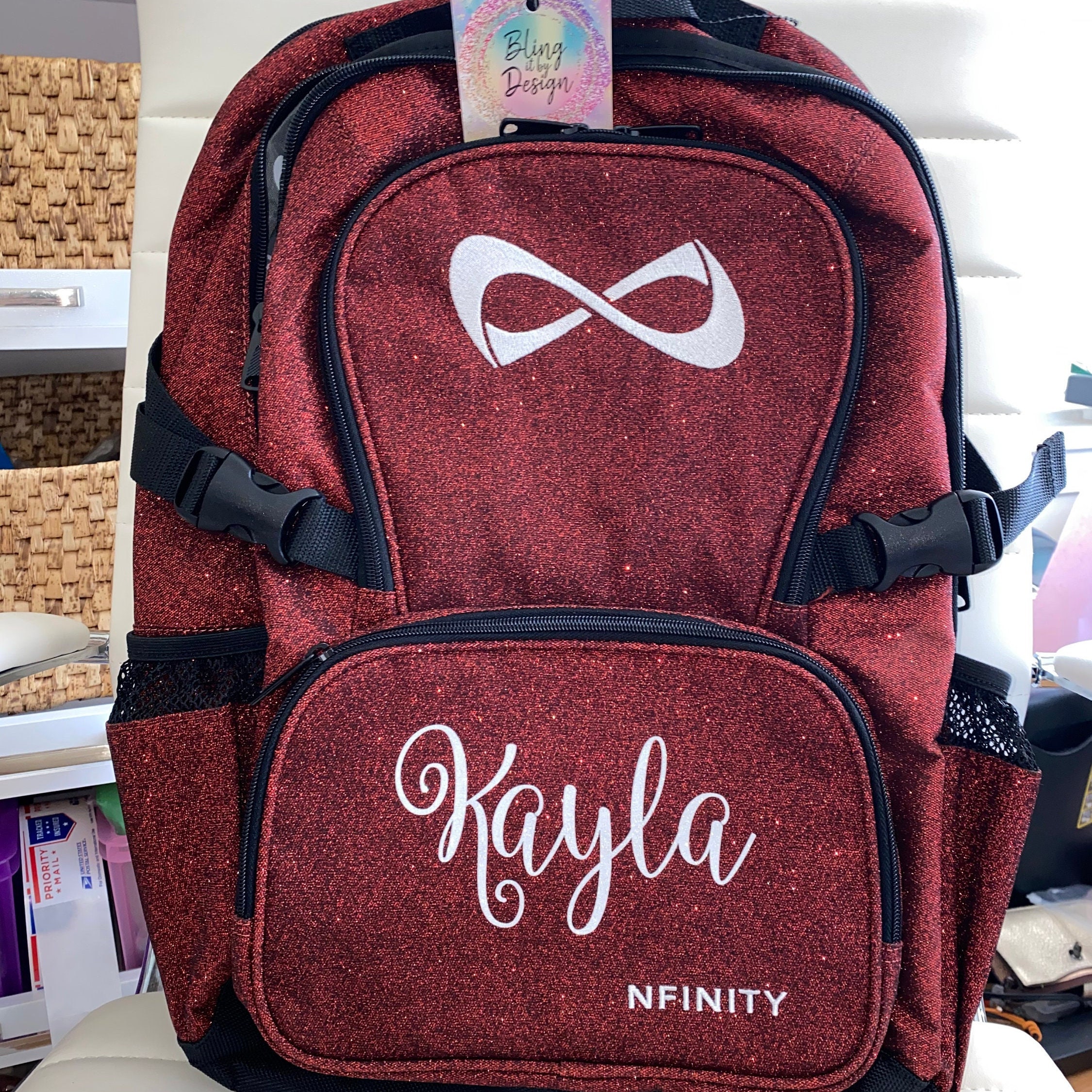Nfinity Sparkle Backpack (Black/Gold)
