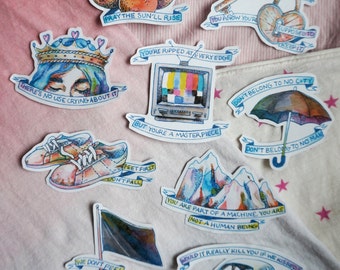 Halsey Badlands Full Sticker Set