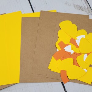 Happy Halloween Greeting Card Kit | 4 Cards With Envelopes | Candy Corn ...