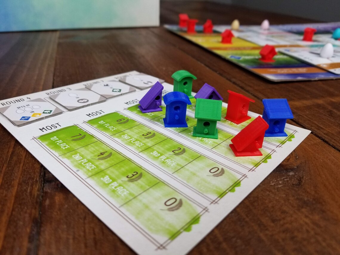 Wingspan Component Upgrades Wingspan Birdhouses Wingspan Etsy New Zealand