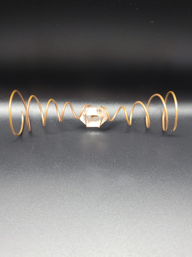 Handmade Copper Vortex Crystal Generator – Energy Balancing Wand ...
