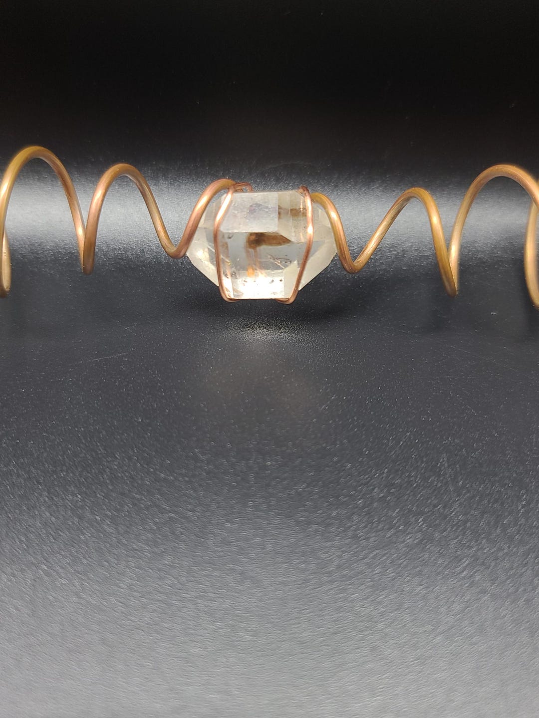 Handmade Copper Vortex Crystal Generator – Energy Balancing Wand ...