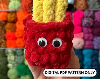 Box Of Fries PDF Crochet Pattern