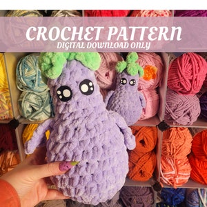 Eddie de Aubergine PDF haakpatroon