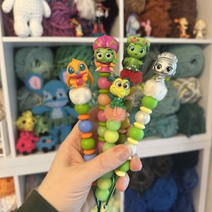 4.0 mm Character Silicone Beaded Crochet Hook