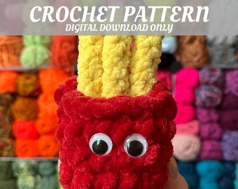 Box Of Fries PDF Crochet Pattern