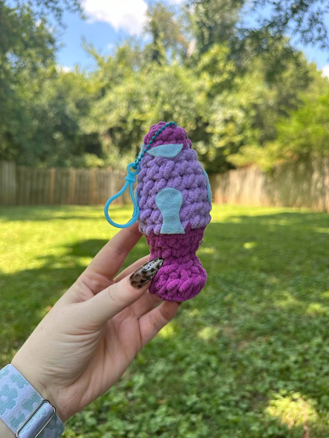 Lava Lamp Keychain | Keychain | Crochet Keychain - Etsy