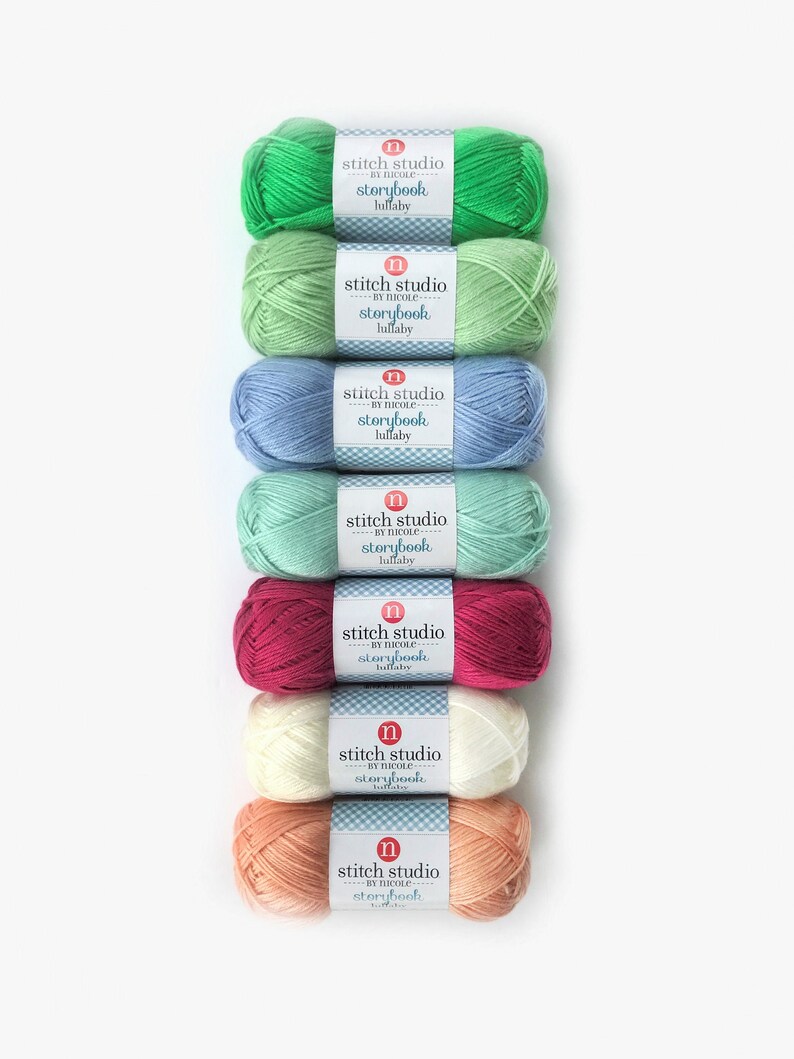 Stitch Studio by Nicole Storybook lullaby Yarn CHOOSE COLOR | Etsy