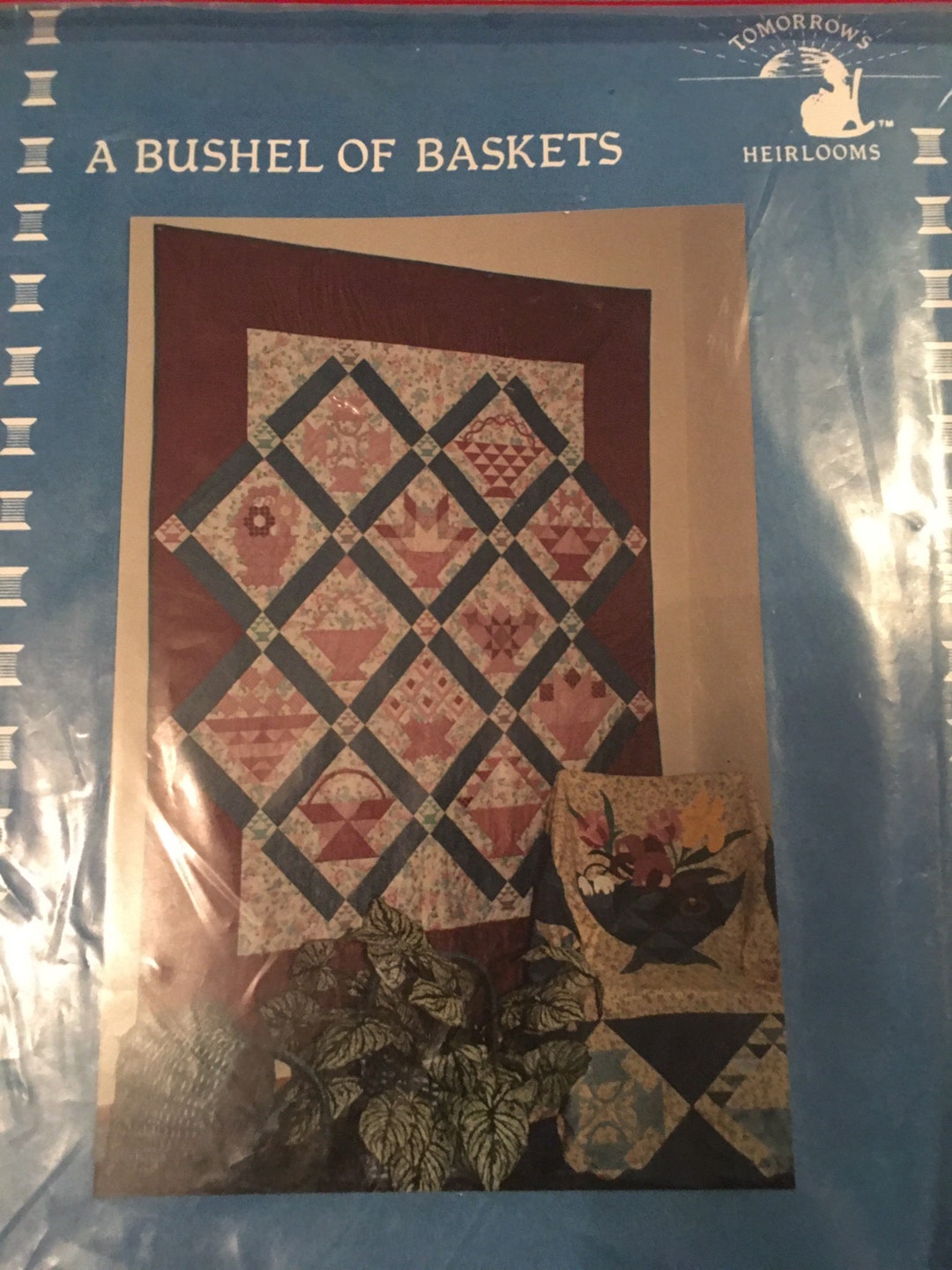 A Bushel of Baskets Quilt Pattern Instructions Kit Unopened Etsy