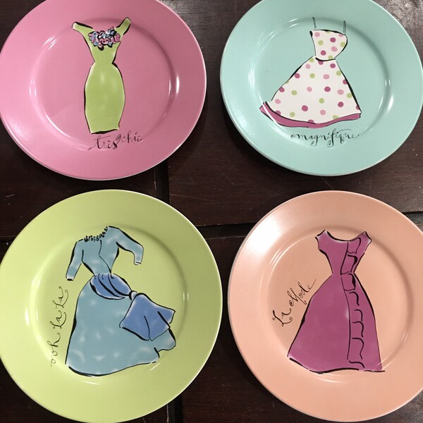 Rosanna Plates Etsy
