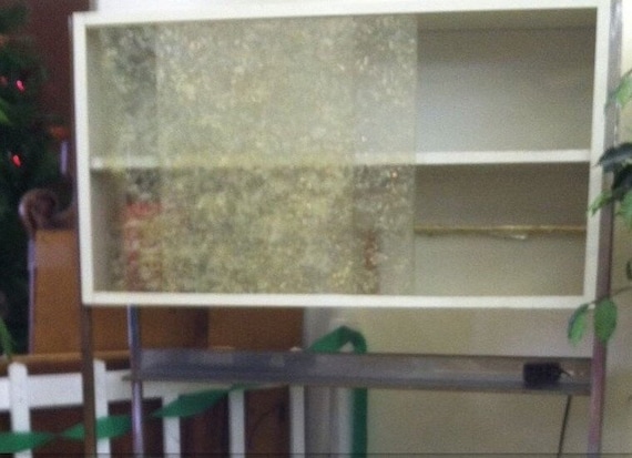 Vintage Retro White Kitchen Metal Upper Cabinet Mad Men Bar Etsy