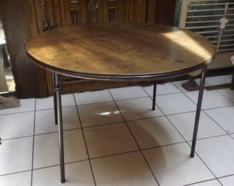 Round card table deals