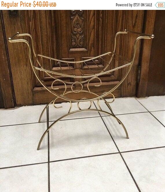 30 Off Sale Boudoir Bedroom Brass Finish Metal Chair Bench Vanity Bathroom Makeup Small Bench