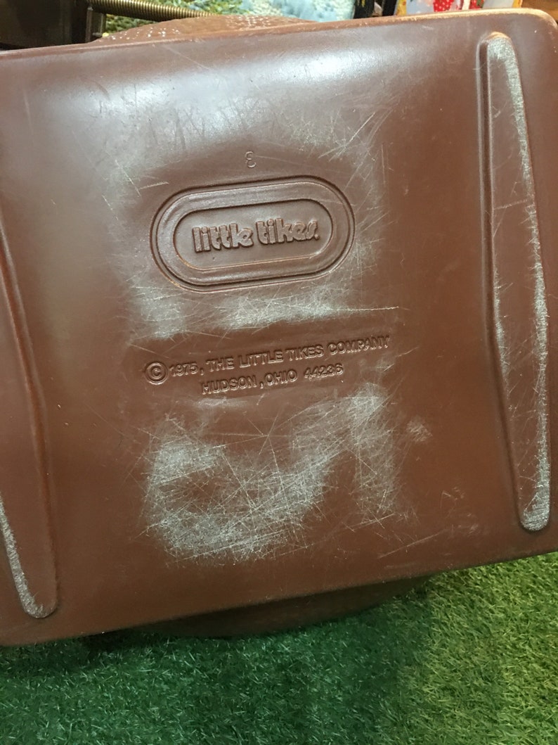 Oversized Little Tikes Football Vintage Plastic Toy Box Cooler Etsy