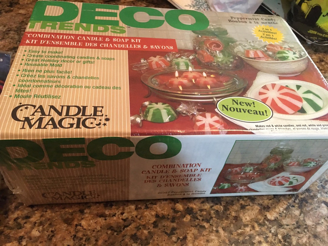 Tendances Déco Candle magic kit bougies bonbon à la menthe poivrée ...
