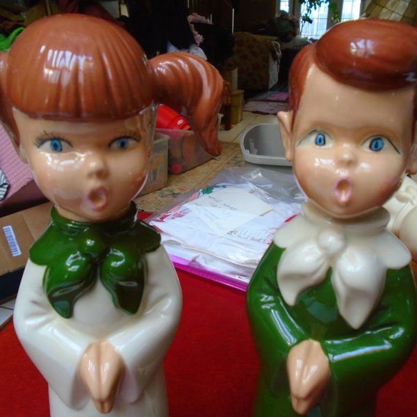 Ceramic Choir Boy Etsy