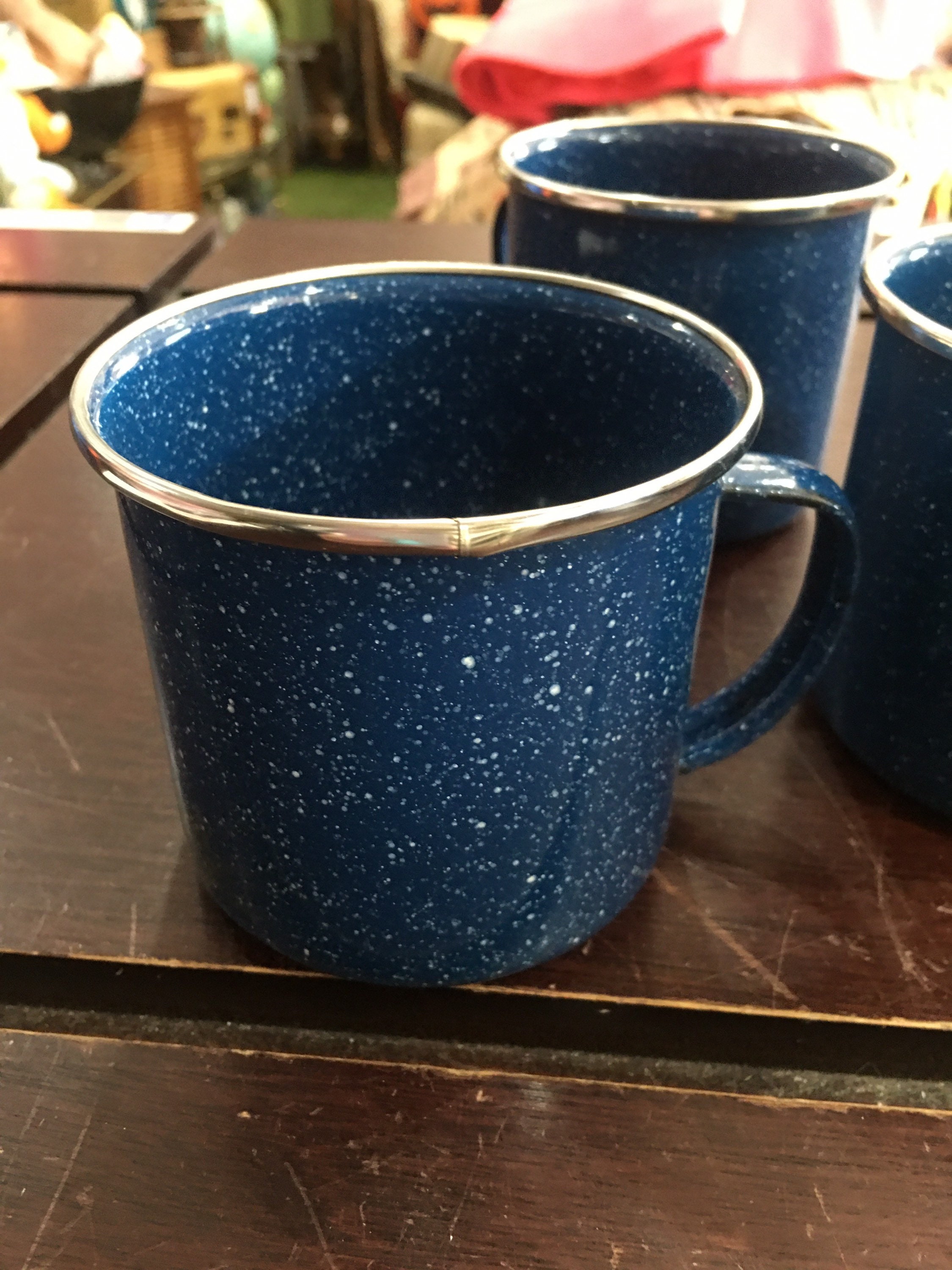 S'More Mug- Bulk Custom Printed 14oz Ceramic Speckled Glaze Camp Mug -  Campfire Premiums