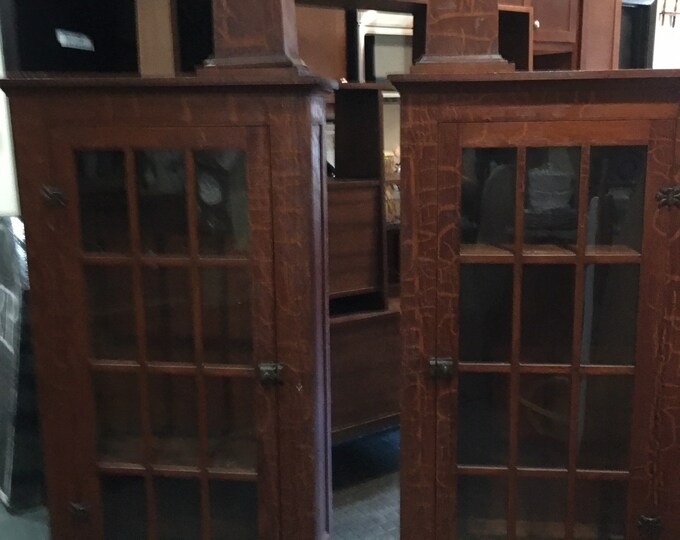 Antique Built in With Columns Farmhouse Decor Industrial