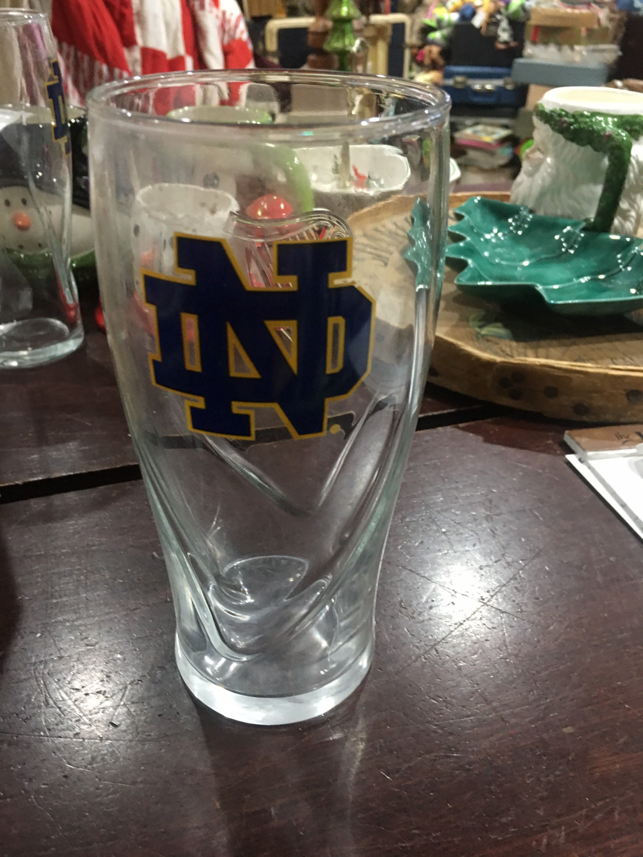 Guinness Notre Dame Pint Glass