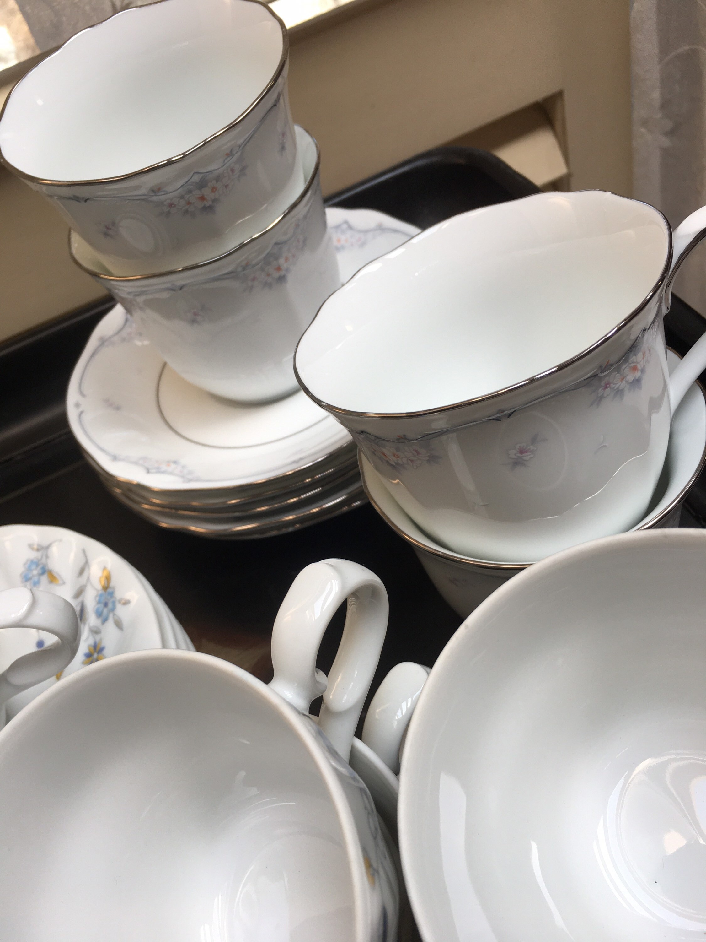 25 OFF Vintage Tea cups bulk 20 tea cups saucers cake plates Etsy