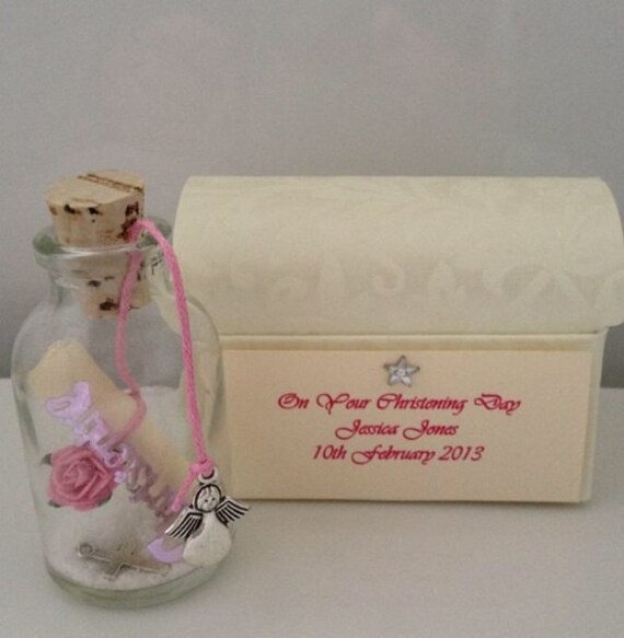 personalised christening baptism message