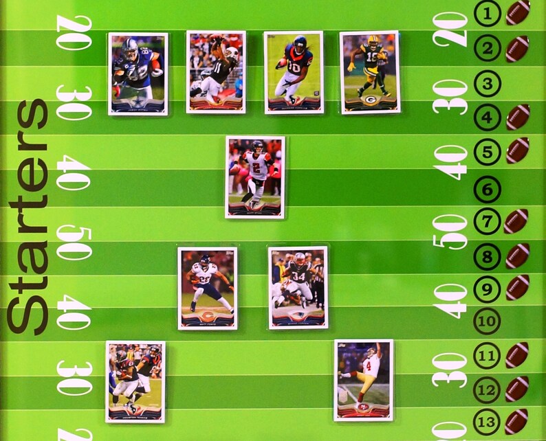 Fantasy Football Poster Framed image 4