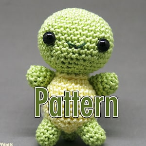 Turtle Crochet Pattern Amigurumi Pattern Digital Download PDF