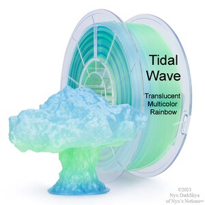 TIDAL WAVE Variegated Translucent Diamond Painting Trays image 2