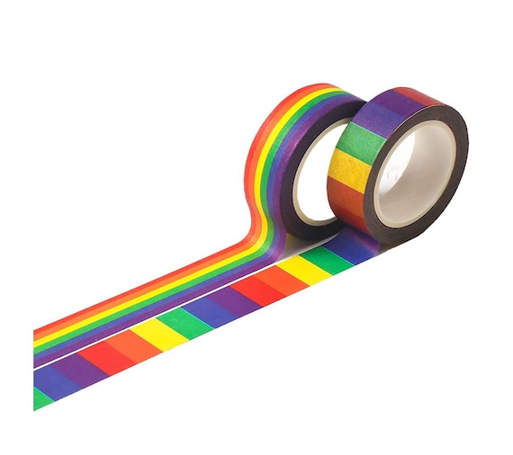20 Rolls Washi Tape Set Rainbow Washi Tape Colorful Masking Tape