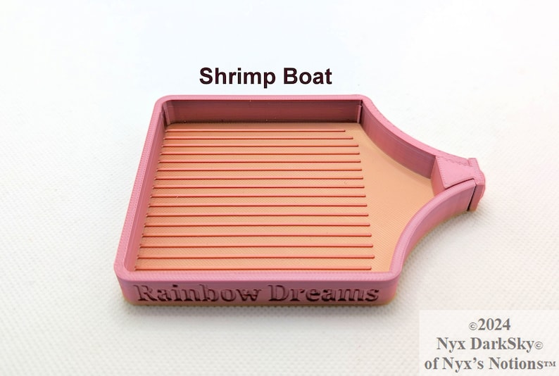 NEW Silk RAINBOW DREAMS Diamond Painting Trays Shrimp boat