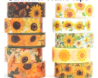 NEW - Sunflowers Washi Tape