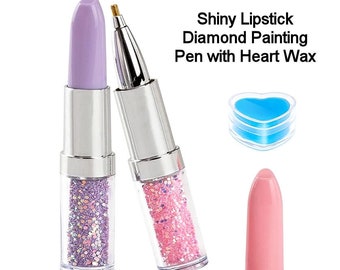 NEW - Shiny Lipstick Diamond Painting Pen