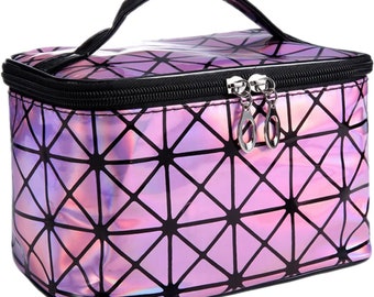 Med Pink Holographic Accessories Diamond Painting Tote Bag