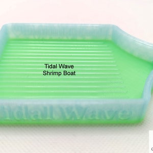 TIDAL WAVE Variegated Translucent Diamond Painting Trays Shrimp boat