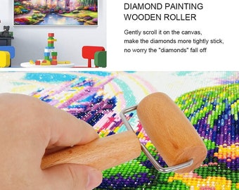 2-In-1 Diamond Painting Wooden Roller