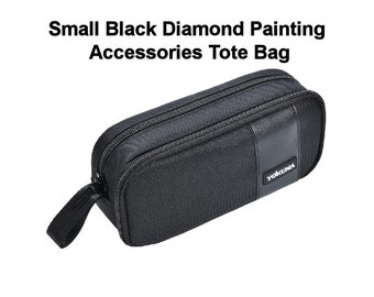 Small Black Accessories Diamond Painting Tote Bag