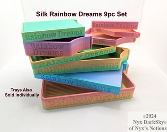 NEW - Silk RAINBOW DREAMS Diamond Painting Trays