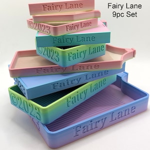 FAIRY LANE Diamond Painting Tray Set FULL 9pc Set