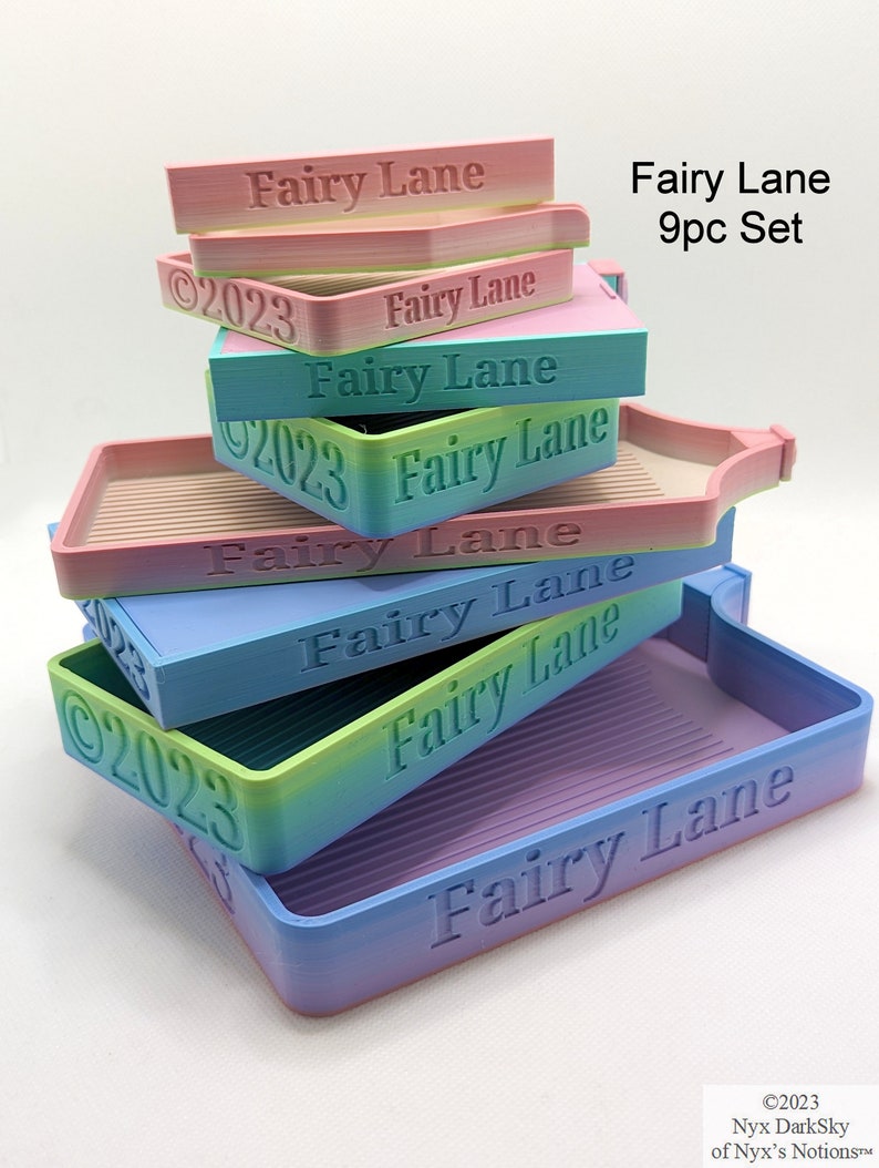 FAIRY LANE Diamond Painting Tray Set FULL 9pc Set