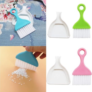 Diamond Painting Brush with Drill Funnel Dustpan