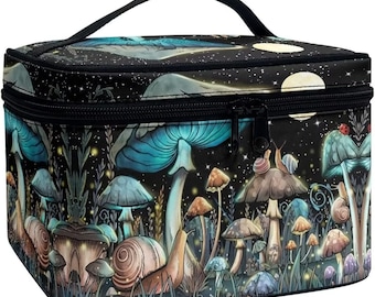 Lg Mushroom Snail Star Sky Accessories Diamond Painting Tote Bag