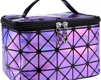 Med Purple Holographic Accessories Diamond Painting Tote Bag