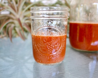 Kimchi Probiotic Shot Tonic Live Cultures 5 Billion cfu - Spicy Batch - Kimchi Juice / Sauce - Alive Food