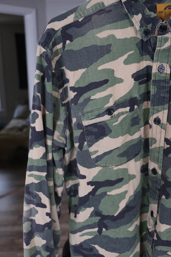 My Favorite Shirt // Camo All-Over-Print Button-U… - image 6