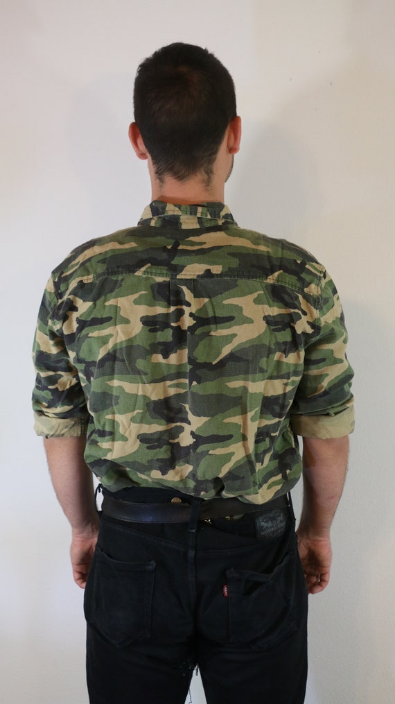 My Favorite Shirt // Camo All-Over-Print Button-U… - image 2